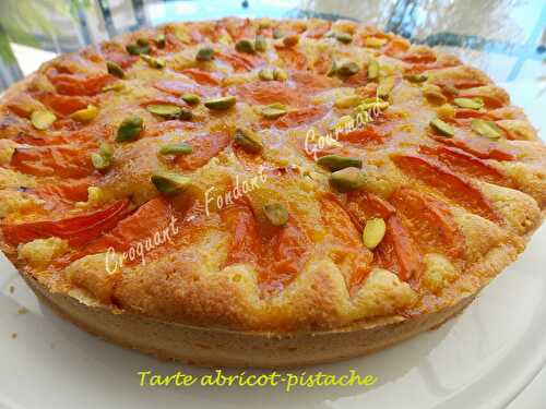 Tarte abricot-pistache - Défi culinaire #5