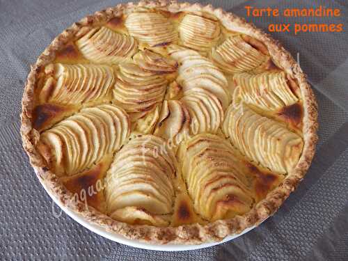 Tarte amandine aux pommes