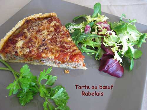 Tarte au bœuf Rabelais