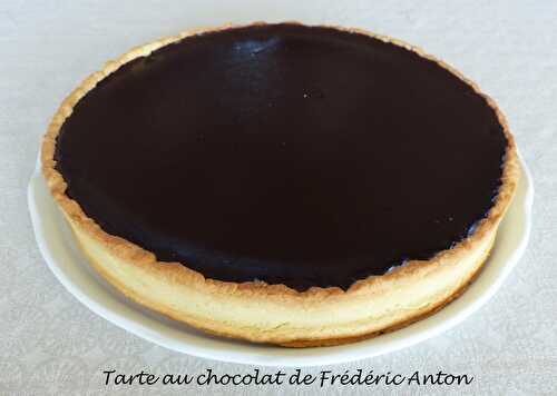 Tarte au chocolat de Frédéric Anton