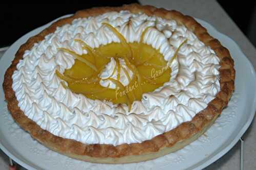 Tarte au citron meringuée ou non