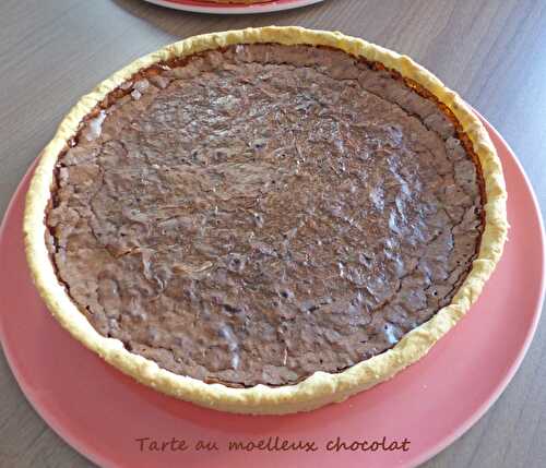 Tarte au moelleux chocolat