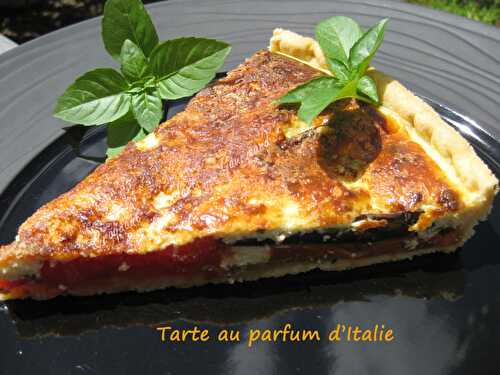 Tarte au parfum d'Italie.