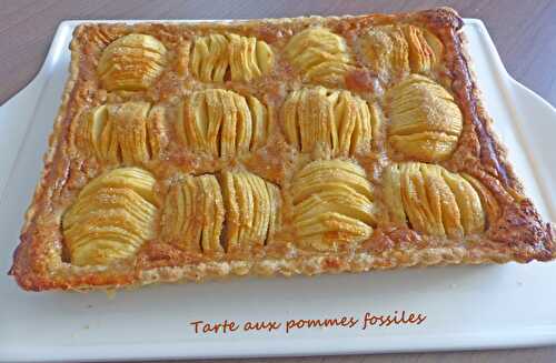 Tarte aux pommes fossiles