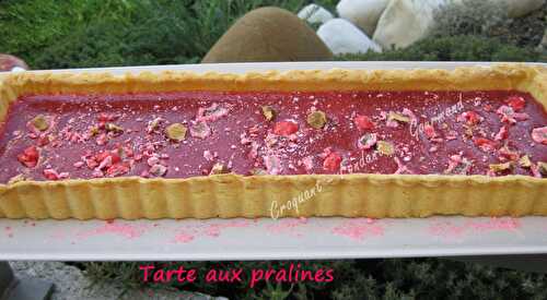 Tarte aux pralines