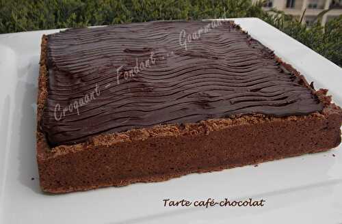 Tarte café-chocolat