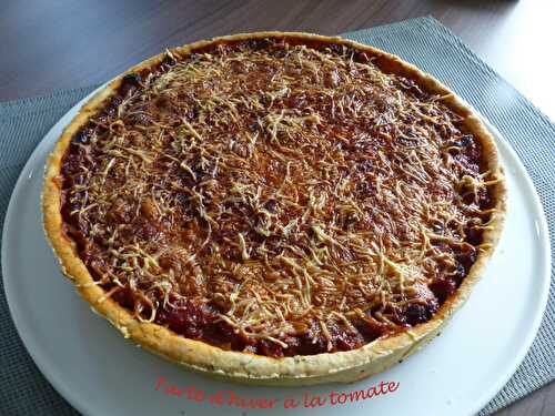 Tarte d'hiver à la tomate