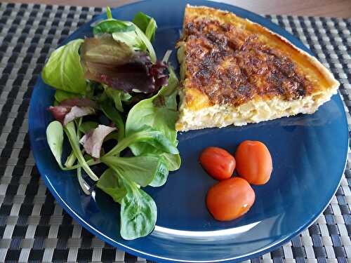 Tarte endives-roquefort