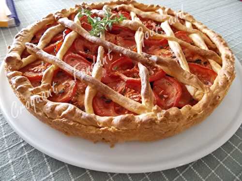 Tarte légère aux aubergines