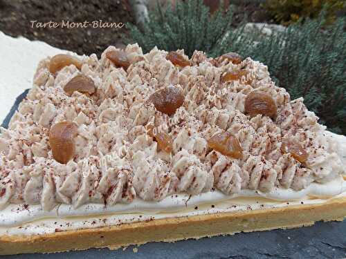 Tarte Mont-Blanc