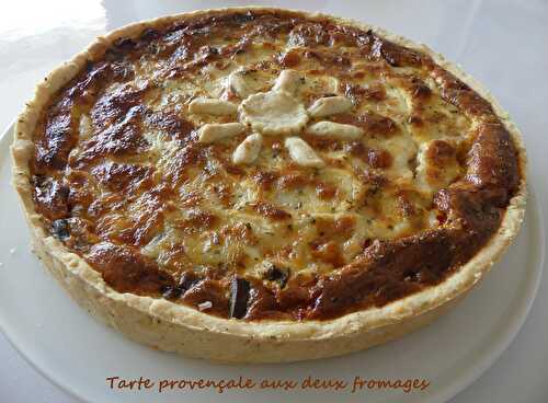 Tarte provençale aux deux fromages - Bataille Food # 93