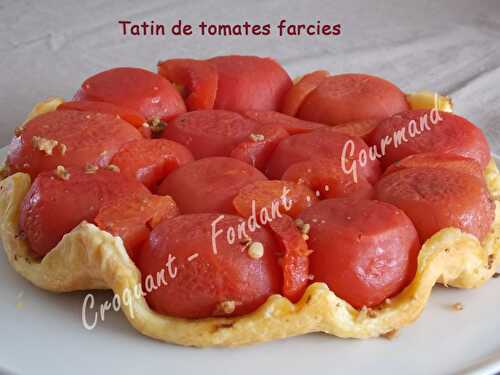 Tatin aux tomates farcies