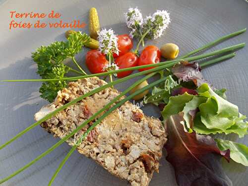 Terrine de foies de volaille