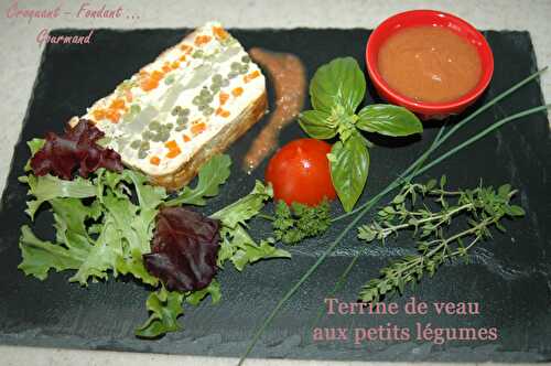 Terrine veau-petits légumes