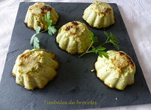 Timbales de brocolis