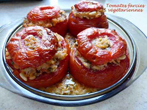 Tomates farcies végétariennes