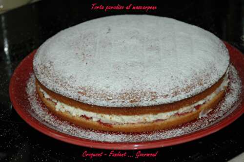 Torta Paradiso al Mascarpone