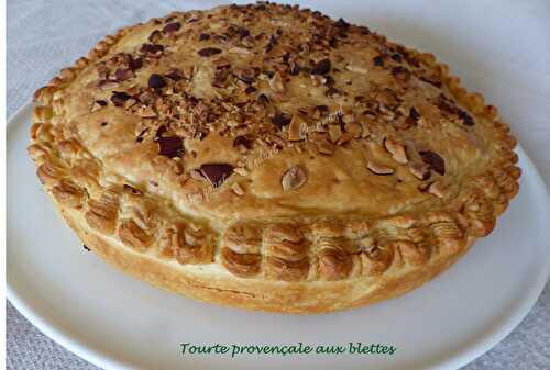 Tourte provençale aux blettes