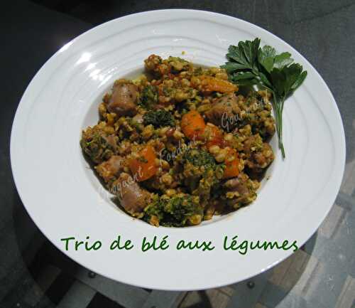 Trio de blé Bjorg aux légumes