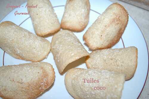 Tuiles coco.