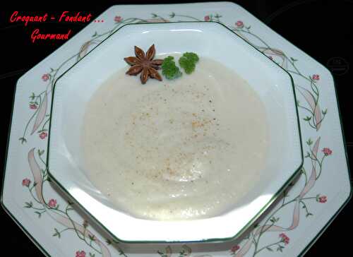 Velouté céleri-fenouil.