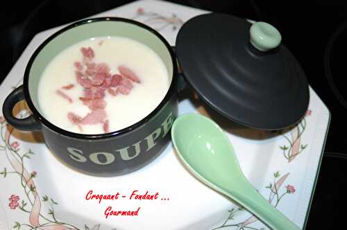 Velouté chou-fleur-bacon