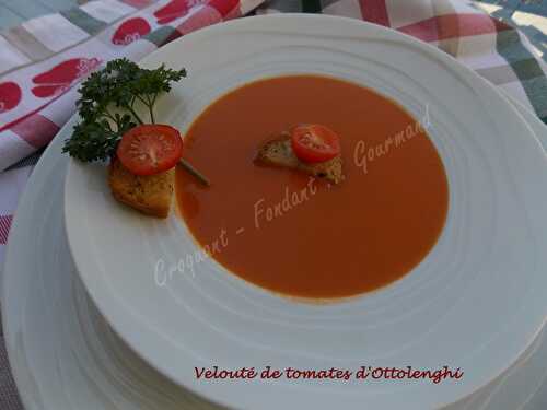 Velouté de tomates d'Ottolenghi - Passe-plat entre amis # 9