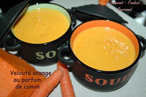 Velouté orange parfum cumin