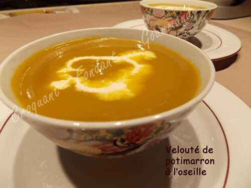 Velouté potimarron-oseille