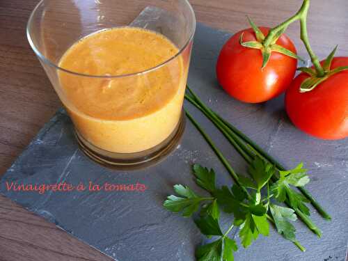 Vinaigrette à la tomate