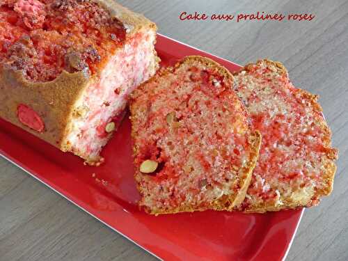 Cake aux pralines roses - Bataille Food#94