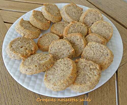 Croques noisettes salés