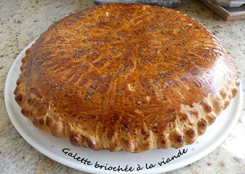 Galette briochée à la viande