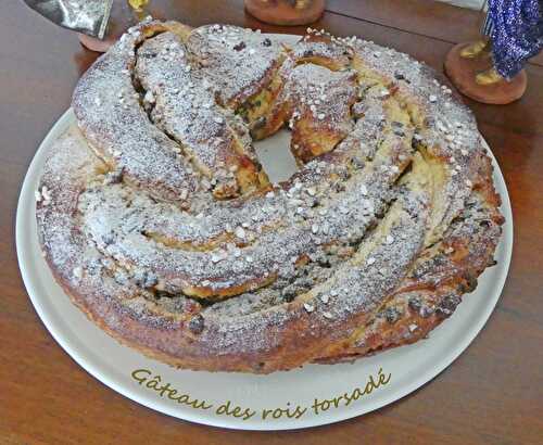 Gâteau des rois torsadé – Foodista challenge # 82
