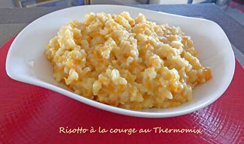 Risotto à la courge au Thermomix