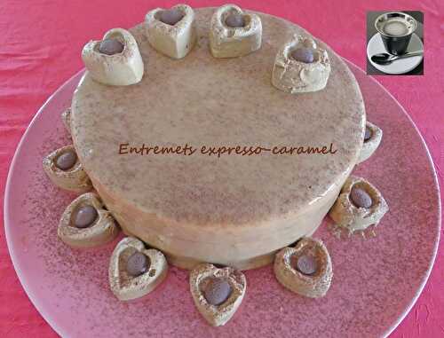 Entremets expresso-caramel – Bataille Food#99