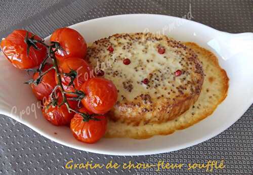 Gratin de chou-fleur soufflé