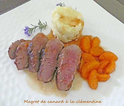 Magret de canard à la clémentine – Recette autour d’un ingrédient #82