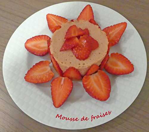 Mousse de fraises – Bataille Food#100