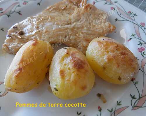 Pommes de terre cocotte