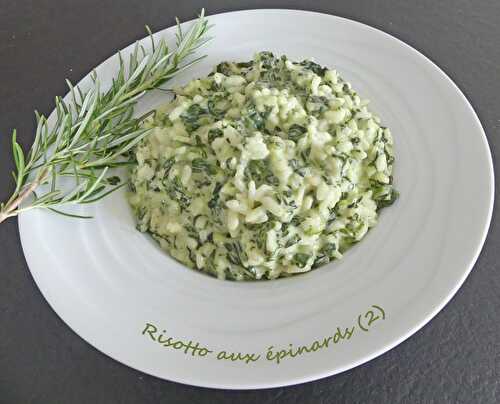 Risotto aux épinards (2)