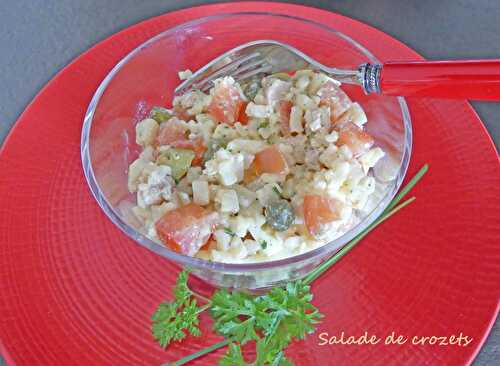 Salade de crozets