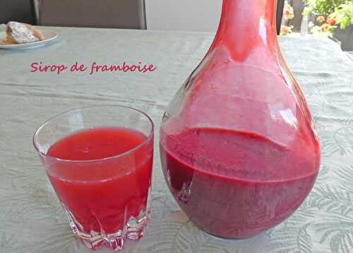 Sirop de framboise – Bataille Food#102