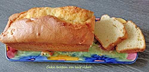 Cake breton au lait ribot