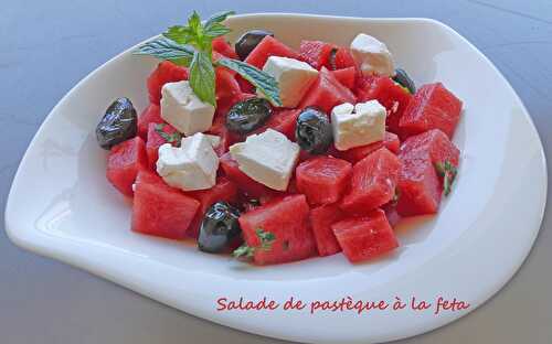 Salade de pastèque à la feta