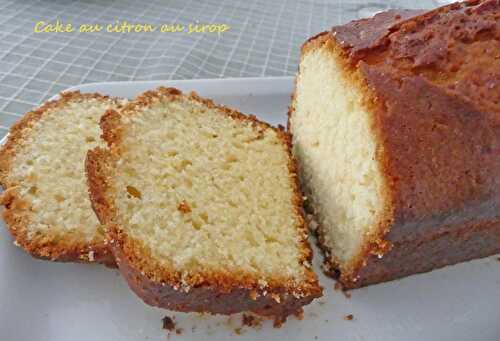 Cake au citron au sirop