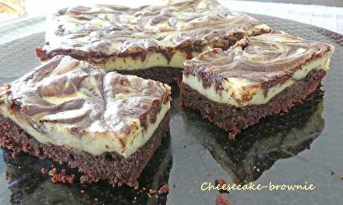 Cheesecake-brownie
