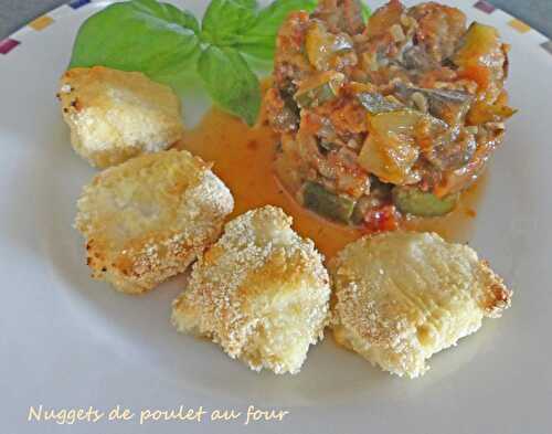 Nuggets de poulet au four