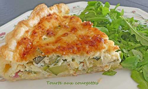 Tourte aux courgettes