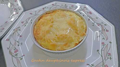 Gratin dauphinois express